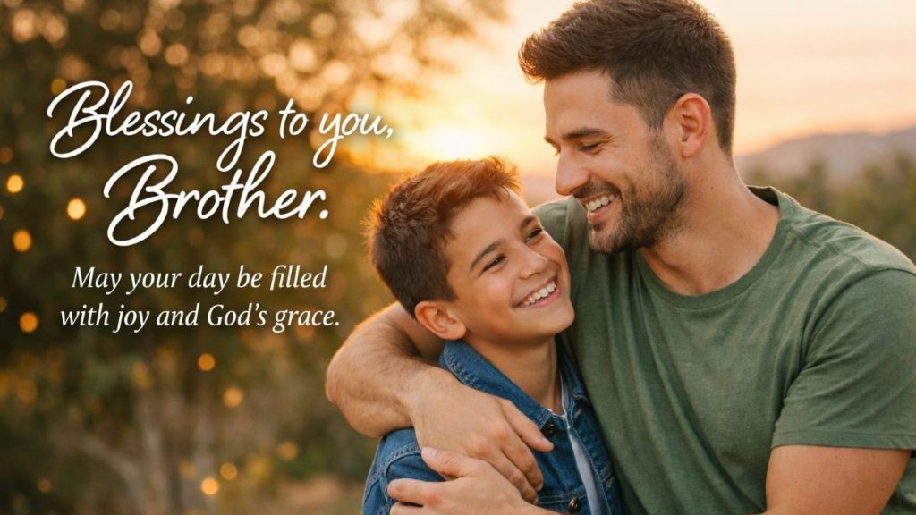 Blessed Birthday Wishes for Brother-Heartfelt, Simple & Faith-Filled