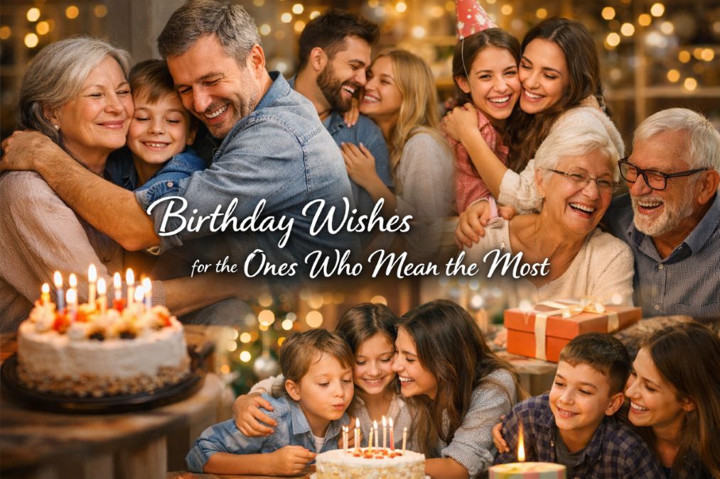 Family Birthday Messages: Heartfelt Wishes for Every Loved One — Mom, Dad, Kids, Siblings & More