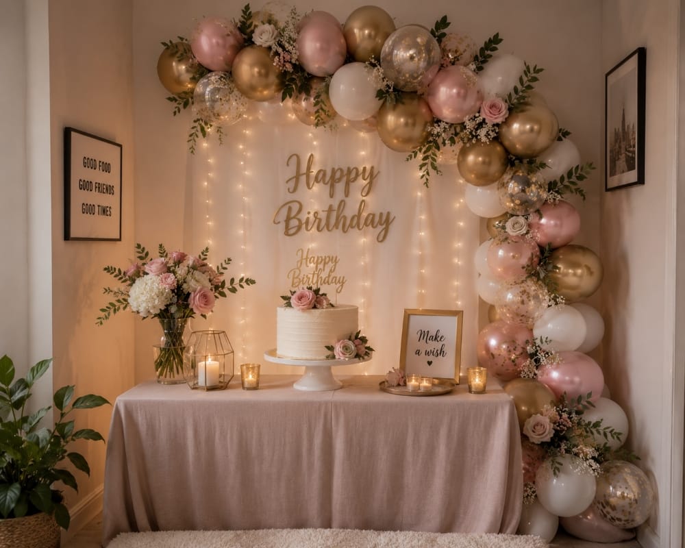 How to Host a Birthday Party in a Small Space Without Feeling Crowded