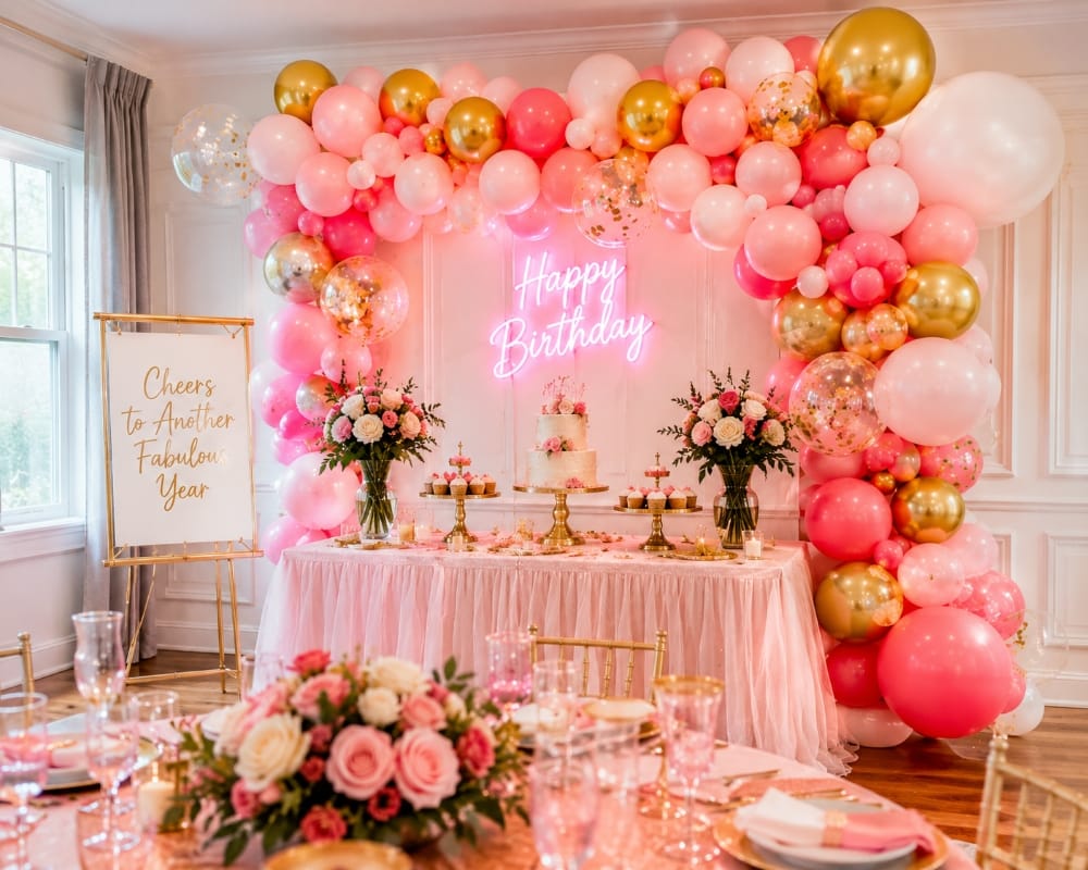 50 Birthday Party Decoration Ideas for Kids, Adults, Home, Outdoor, and Milestone Celebrations