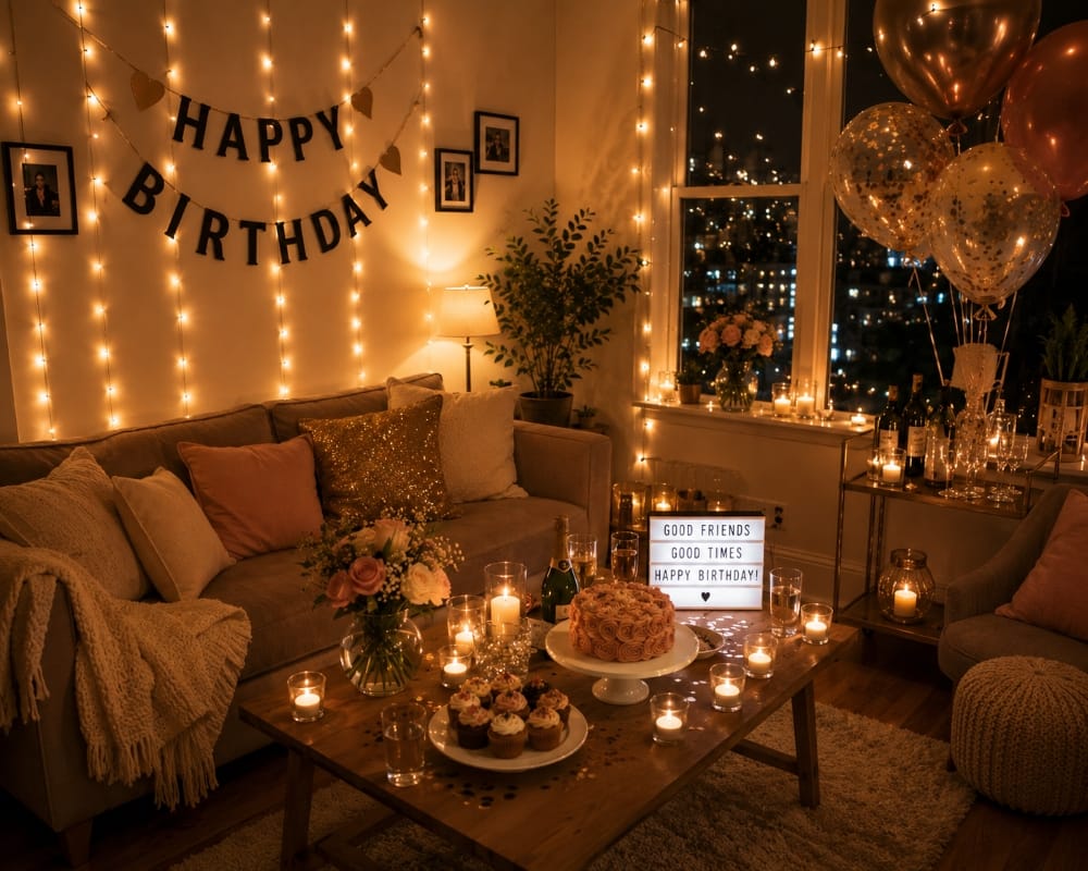How to Host a Birthday Party in a Small Space Without Feeling Crowded