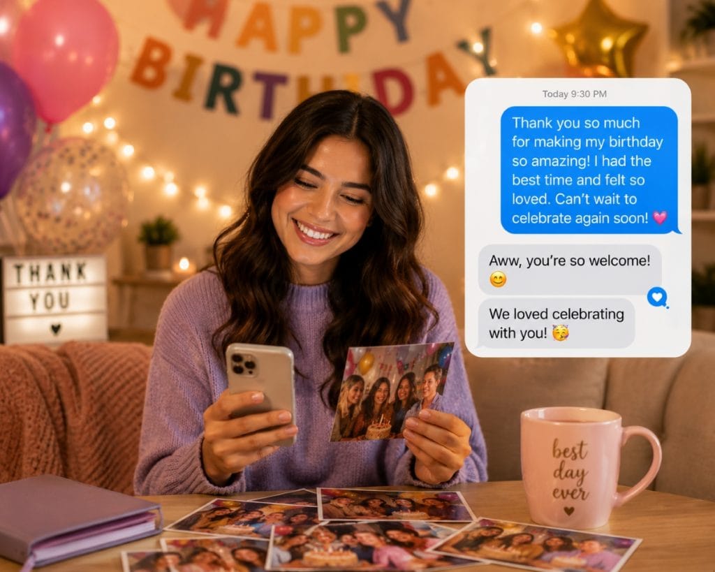 After birthday party thank you message ideas. After birthday party thank you message ideas.