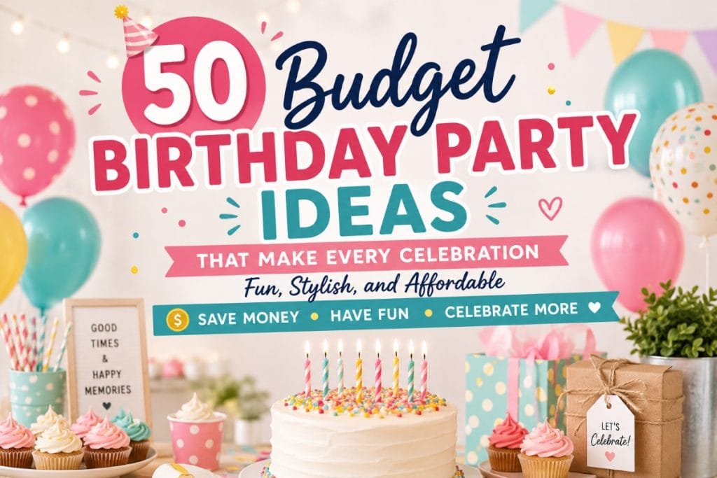 Budget Birthday Party Ideas That Make Every Celebration Fun, Stylish, and Affordable
