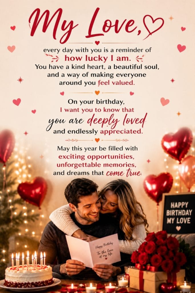 Heartfelt Long Birthday Wishes for Boyfriend Heartfelt Long Birthday Wishes for Boyfriend