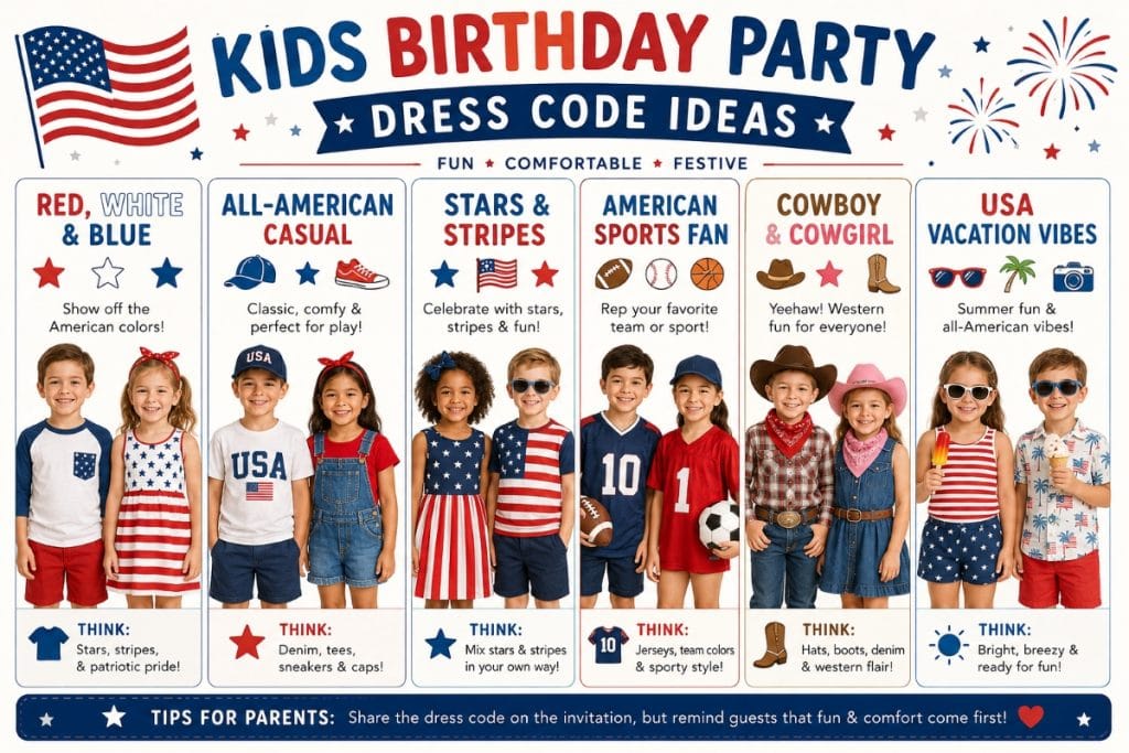 Kids' birthday party dress ideas